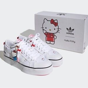 ADIDAS x HELLO KITTY ORIGINALS NIZZA PLATFORM FOR WOMEN Sz 9 New In Box